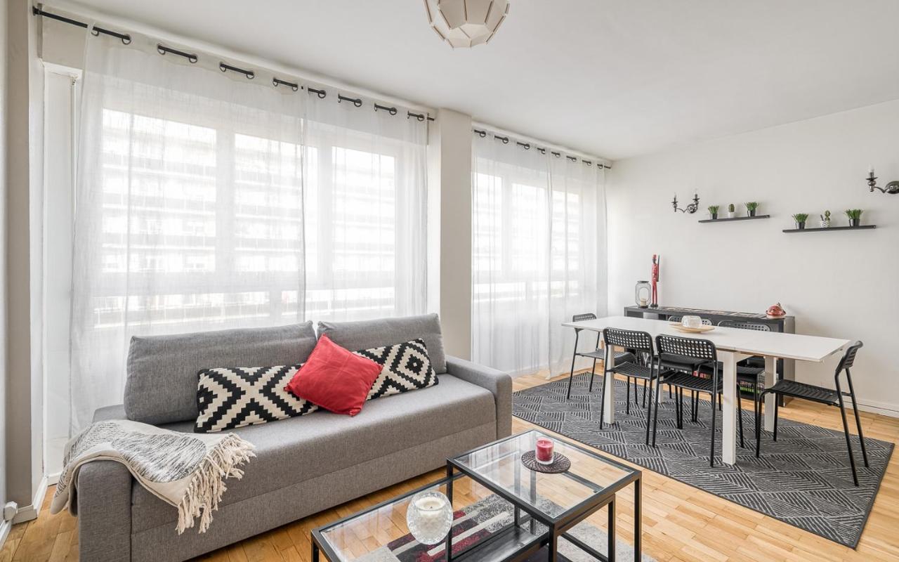 Superbe Apart 2 Rooms Lumineaux Parking Casa Лион Экстерьер фото