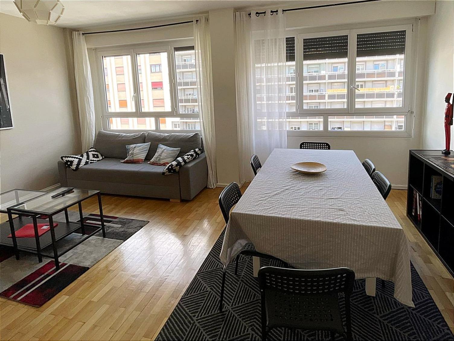 Superbe Apart 2 Rooms Lumineaux Parking Casa Лион Экстерьер фото